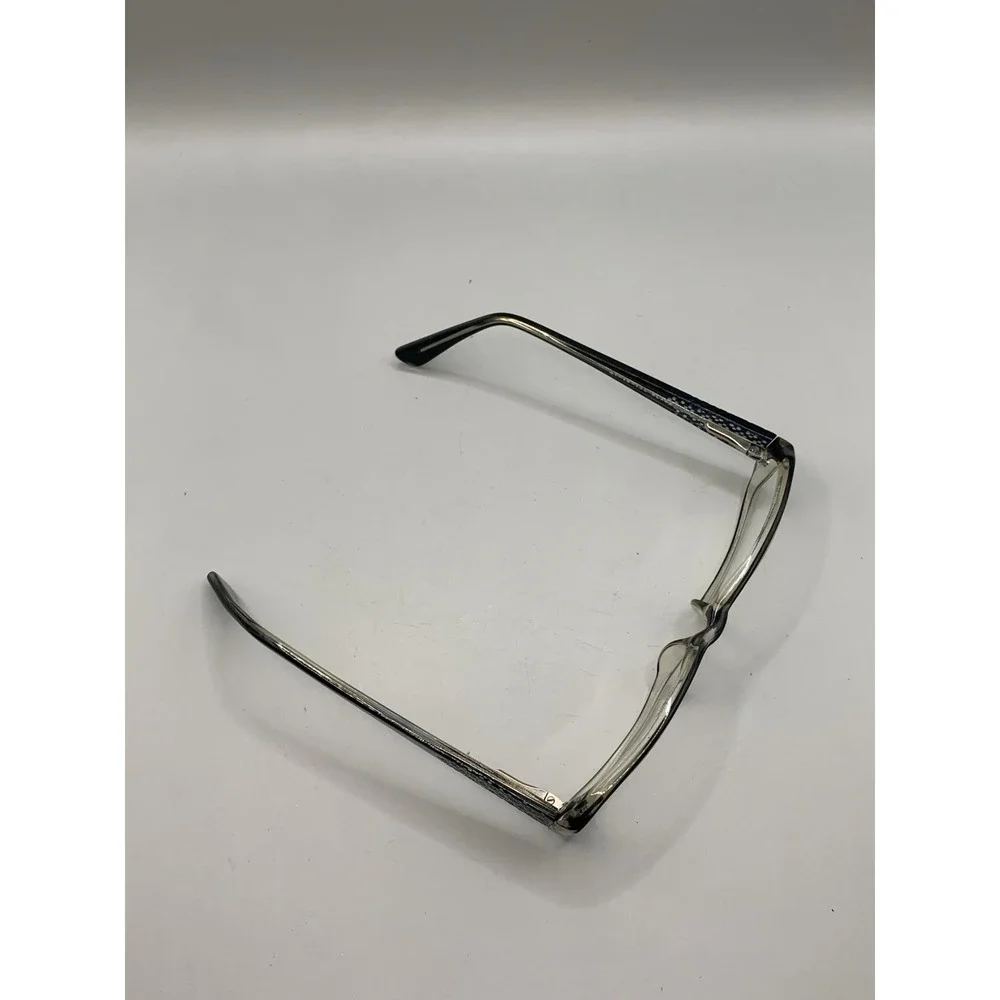 Jubilee Eyeglasses 51-15-135 Black Crystal Rectangle Full Rim Frame Only
